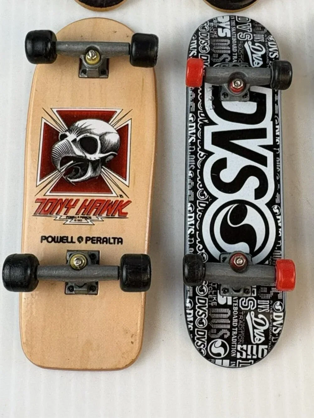 Lot of 8 Y2K Tech Deck Fingerboards Tony Hawk Ronnie Creager Zero Skate AS IS